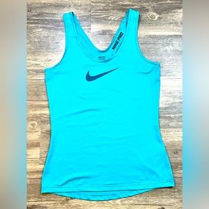 Ladies Size Medium. Nike Athletic Tank Top. Blue